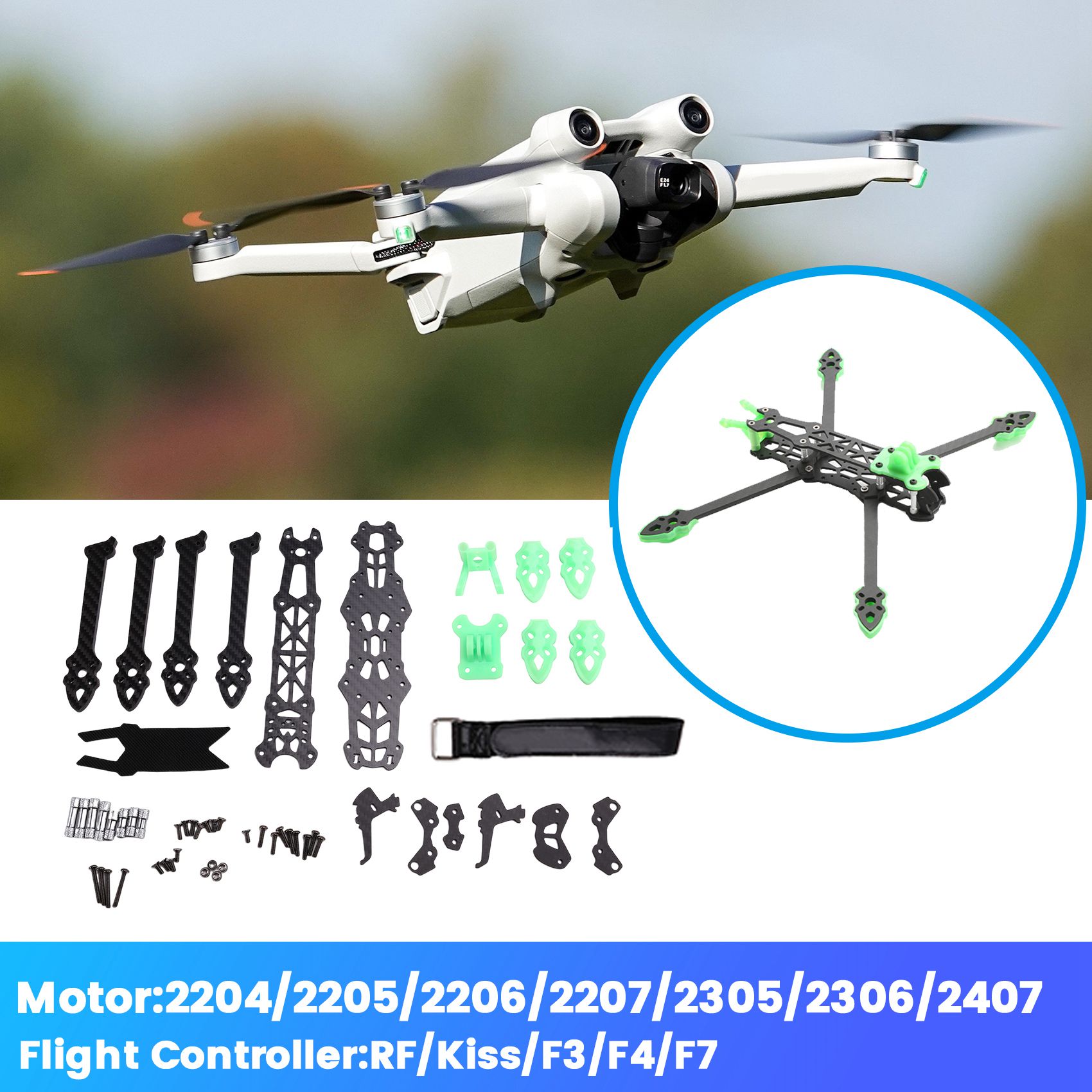 YSUN-MARK4-HD Mark 4 HD 5 Inci - Drone Kit Fpv ulasan dan harga